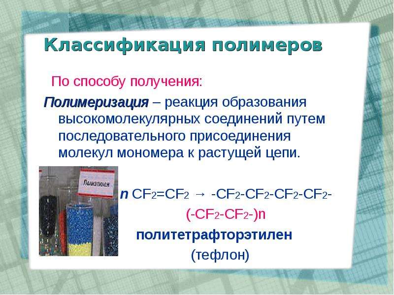 Конденсационные полимеры презентация