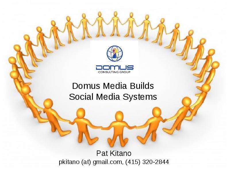 Media system. Pat Systems. Built in social. Social built.