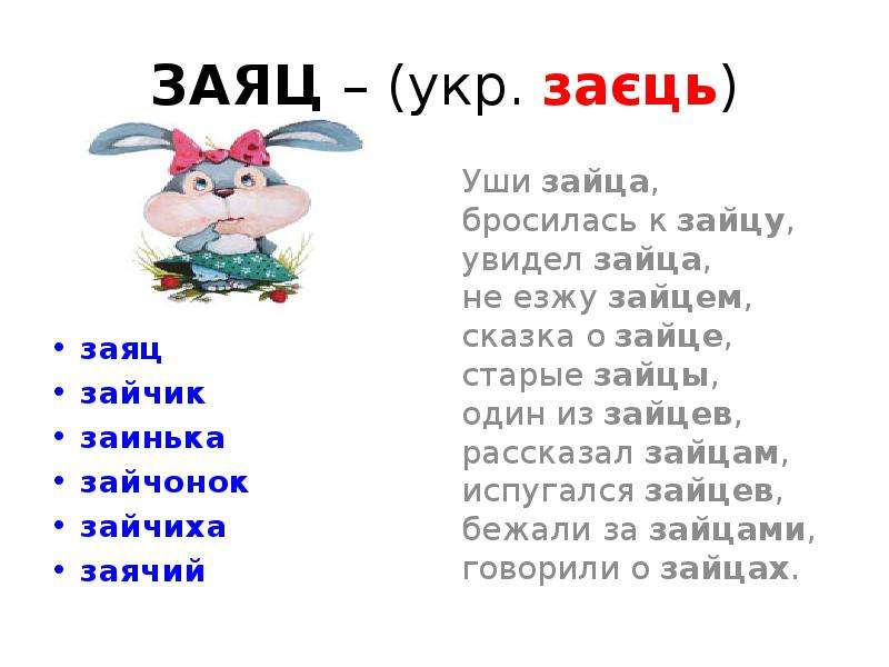 Слово заяц. Заяц словарное слово. Слово заяц словарное слово. Заяц однокоренные слова. Однокоренные слова к слову заяц.