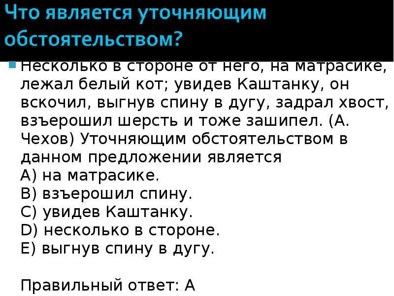 Кот увидел каштанку вскочил вытянул спину задрал хвост и взъерошил шерсть схема