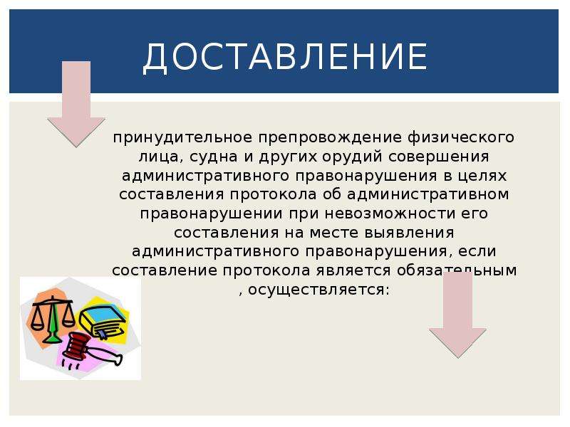 Доставление. Понятие презентация. Доставление презентация. Понятия и порядок доставления.