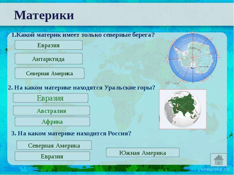 Северная америка презентация 2 класс окружающий мир плешаков