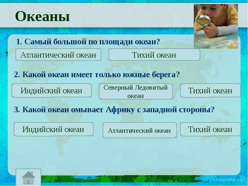 Презентация по теме земля на карте 2 класс