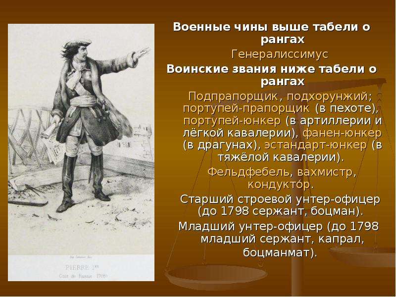 Петра чина. Петр первый -первый военный чин Петра первого. При Петре 1 чин военный. Звания в армии Петра 1. Воинские военные чины Петре 1.