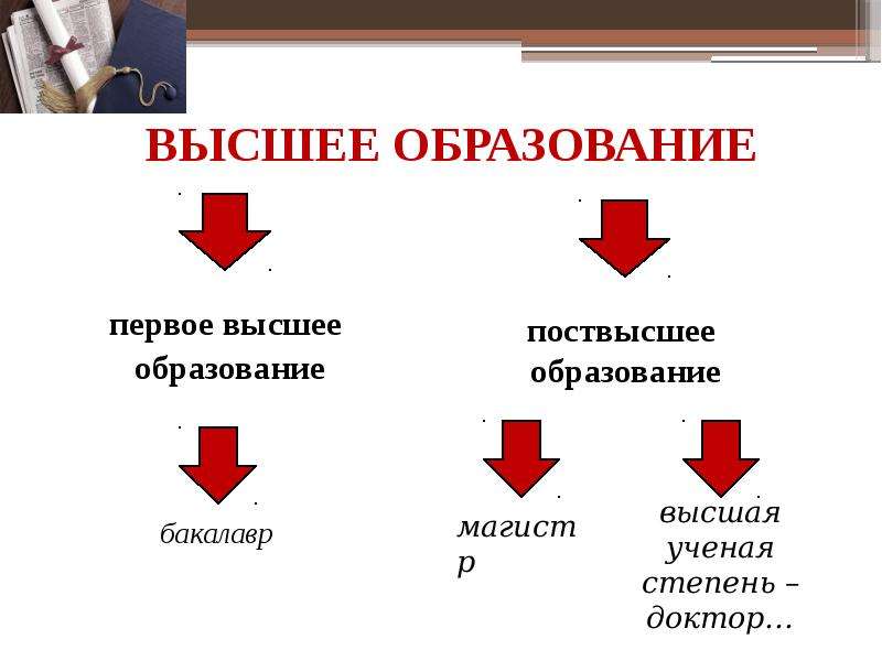 Высшее образование презентация