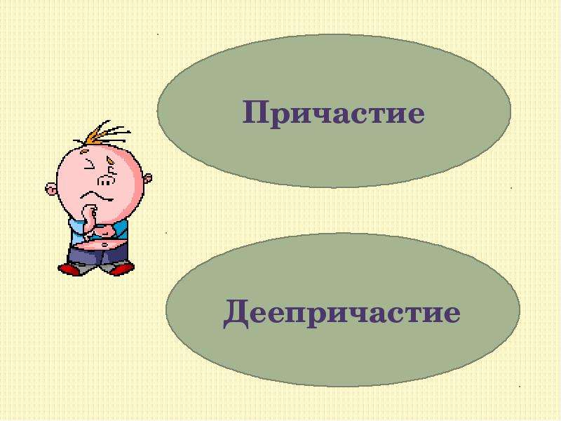 Презентация на тему причастие и деепричастие