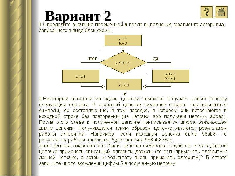 Элементы теории алгоритмов написание программ практическая работа в ворд