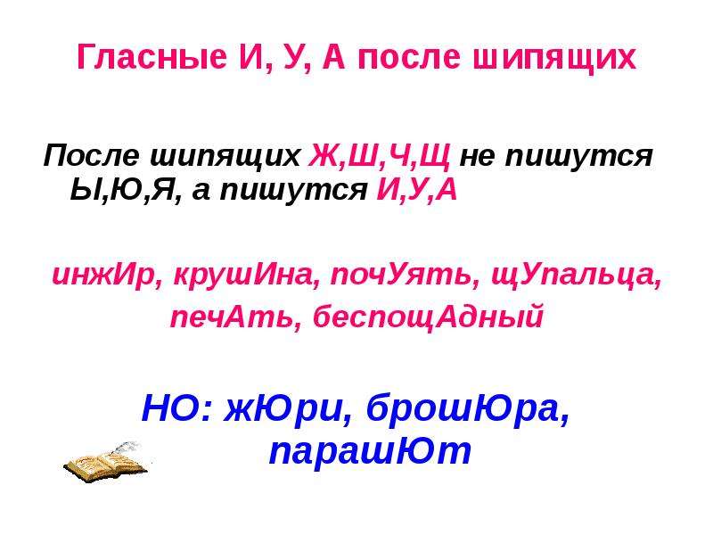 Презентация почему в буквосочетаниях жи ши ча ща чу щу написание гласных надо запомнить