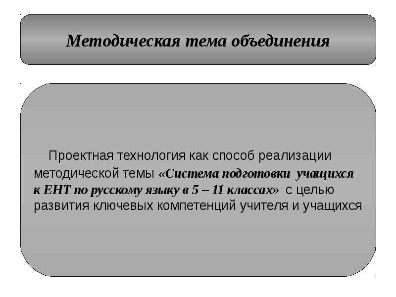 Проект на тему объединители