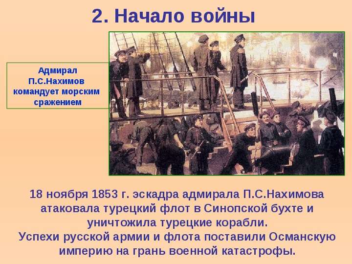 Презентация на тему: Крымская война, слайд №7