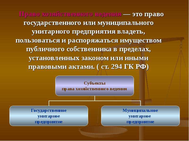 Государственное право это какое право. Право хоз ведения. МУП на праве хозяйственного ведения. Правомочия хозяйственного ведения. Государственные и муниципальные унитарные предприятия имущество.