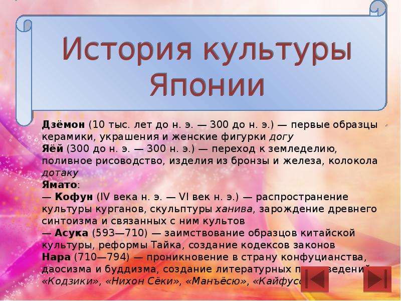 Презентация на тему японская культура