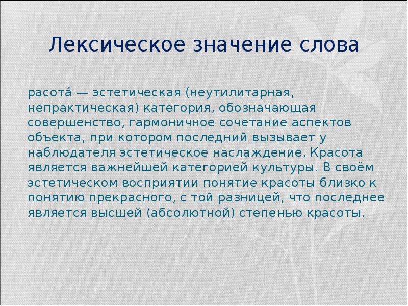 Проект энциклопедия одного слова 6 класс