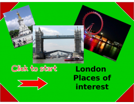 London The places of interest