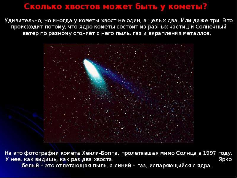 Почему у кометы хвост. Кометы презентация по астрономии. Кометы презинтацияастрономия. Из чего состоит хвост кометы. Кометы сообщение по астрономии.