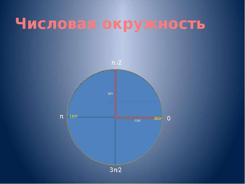 Система координат окружность. Числовая окружность. Числовая окружность cos. Координатная окружность. Числовая окружность тригонометрия 10 класс презентация.