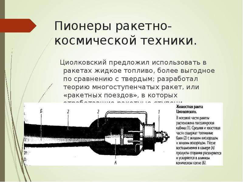 Типы ракетных двигателей презентация по физике