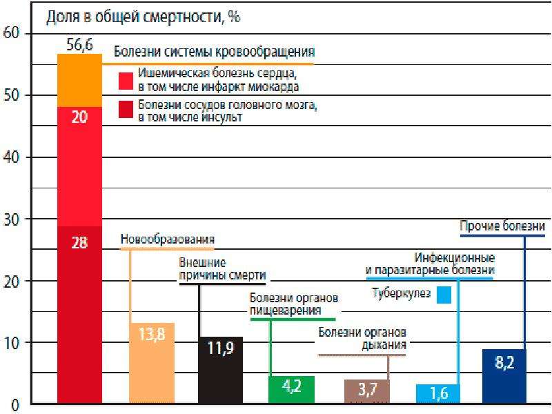 Первая причина смертности. Причины смертности в РФ. Структура смертности от болезней системы кровообращения. Причины смертности в России статистика. Болезни причины смерти.