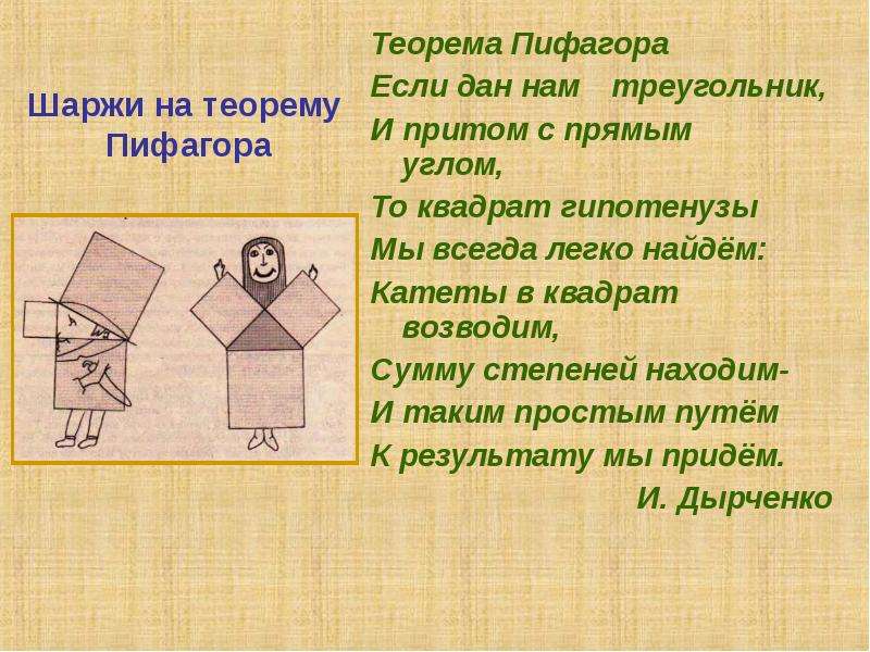 Теорема пифагор презентация