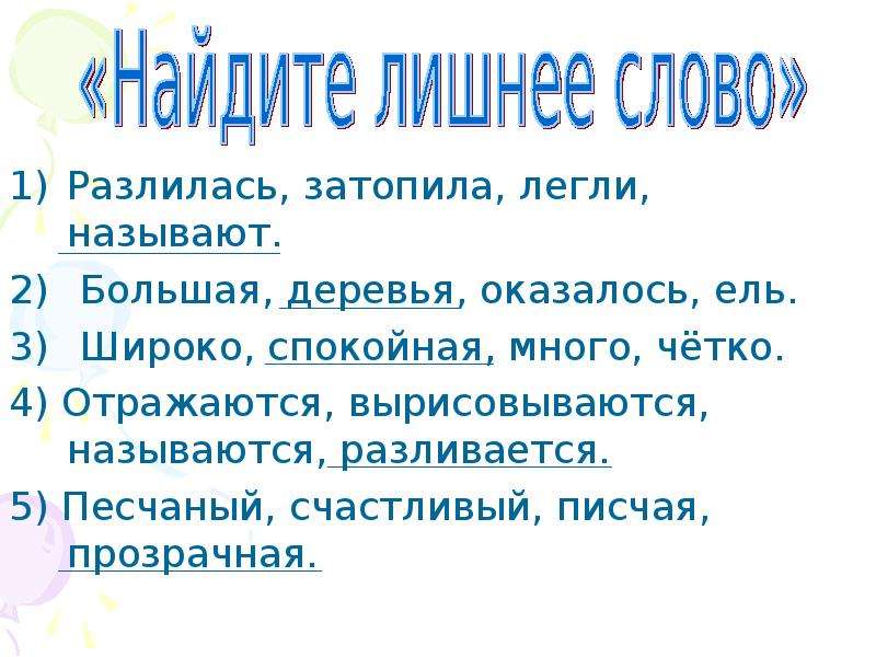 Обобщение знаний о частях речи 2 класс презентация