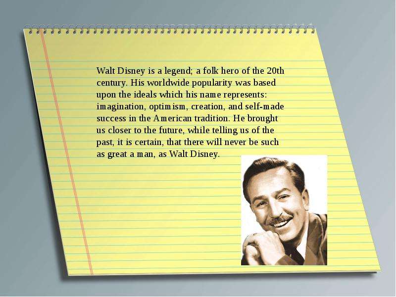 Walt disney was born in 1901. Walt Disney на английском биография. Кратко о Уолте Диснее. Уолт Дисней история успеха на английском. Уолт Дисней презентация.