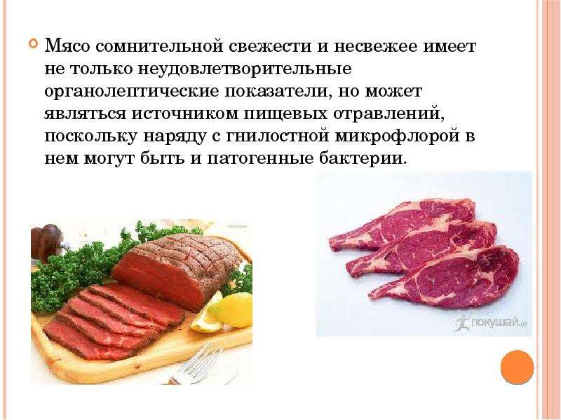 Презентация на тему Мясо и мясные продукты, слайд №24