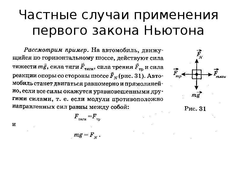 2 закон ньютона применение. Применение первого закона Ньютона. Область применения законов Ньютона. Частные случаи 2 закона Ньютона. Границы применения первого закона Ньютона.