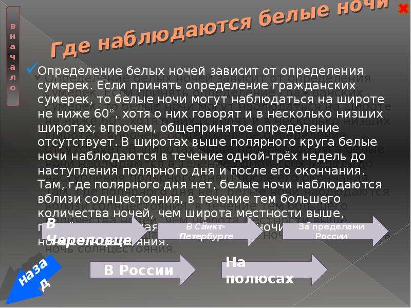 Почему бела. Белые ночи определение. Где наблюдаются белые ночи. Белые ночи доклад. Белые ночи причина.