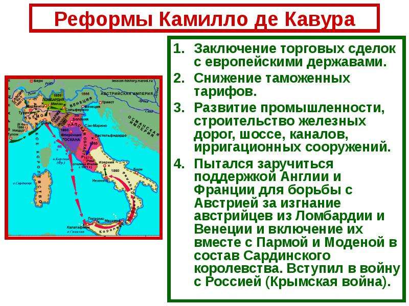 Особенности развития италии после объединения. Кавур объединение Италии. Камилло Кавур путь объединения Италии. Объединение Италии в 19 веке Кавур. Реформы Камилло Кавур.