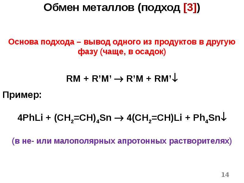 Металлоорганические соединения презентация