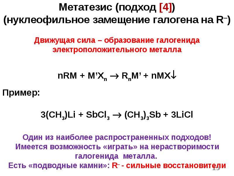 Металлоорганические соединения презентация