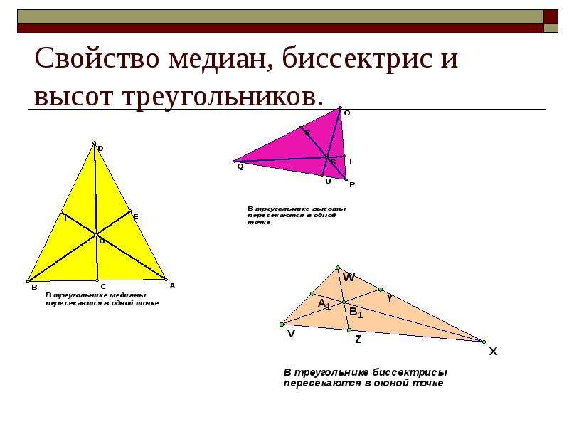 Треугольник биссектриса медиана высота рисунок. Медиана биссектриса и высота треугольника 7 класс. Медиана биссектриса и высота треугольника 7. Что такое Медиана биссектриса и высота треугольника 7 класс геометрия. Определение Медианы биссектрисы и высоты треугольника.