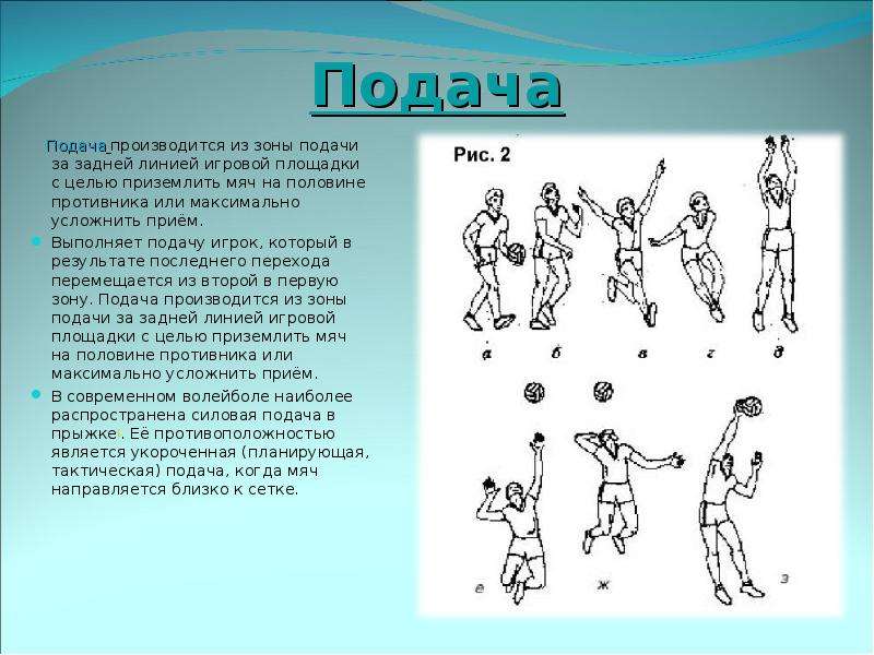 Презентация волейбол 9 класс