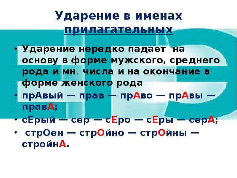 Ударение в прилагательных. Слова с ударением на окончание. Прилагательные ударение. Ударение в именах прилагательных. Имена с ударением.