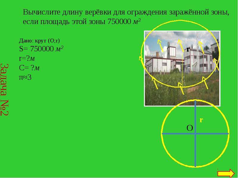 Практическая работа по математике длина окружности