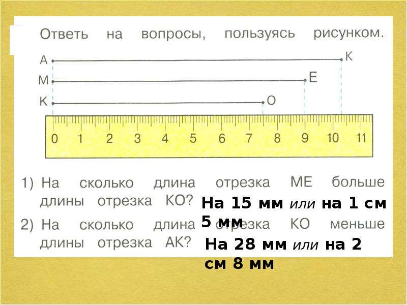 Сравнение длин отрезков. Сравни длины отрезков. Сравнение длин. Измерь отрезки сравнение длины.