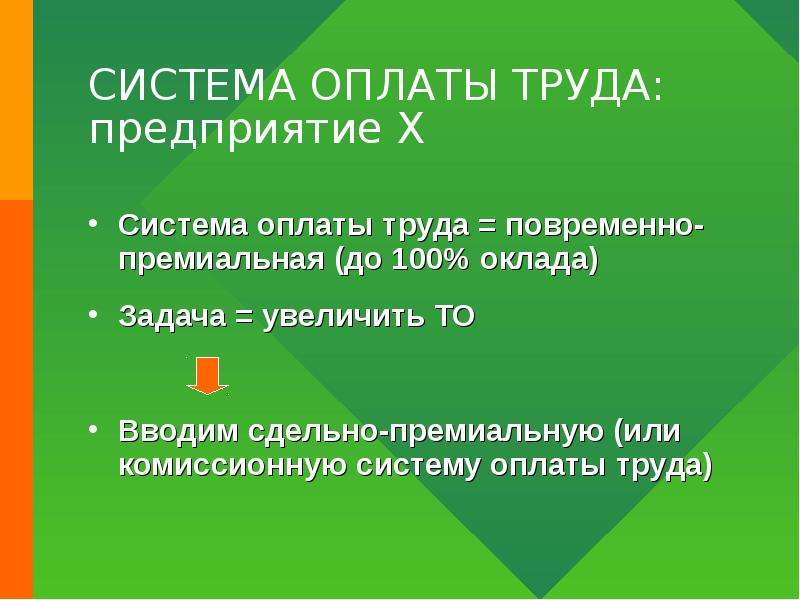 Комиссионная система оплаты труда