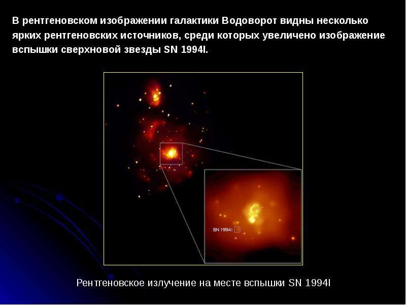 Механизм вспышки новой звезды презентация