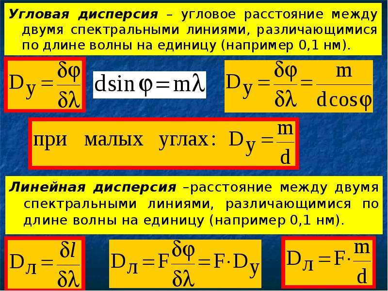 Угловая дисперсия формула. Угловая и линейная дисперсия дифракционной решетки. Линейная дисперсия дифракционной решетки формула. Угловая дисперсия дифракционной решетки формула. Что такое угловая и линейная дисперсии спектрального прибора?.