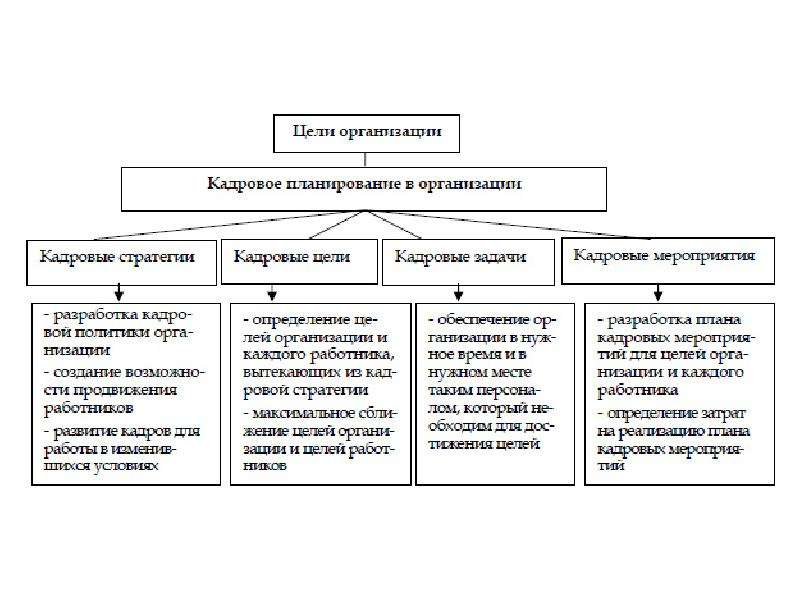 Кадровые цели