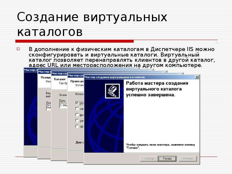 Каталог адресов. Виртуальный каталог. Виртуальные презентации и каталоги. Создать виртуальные права. Практическая работа. «Создание виртуального предприятия».