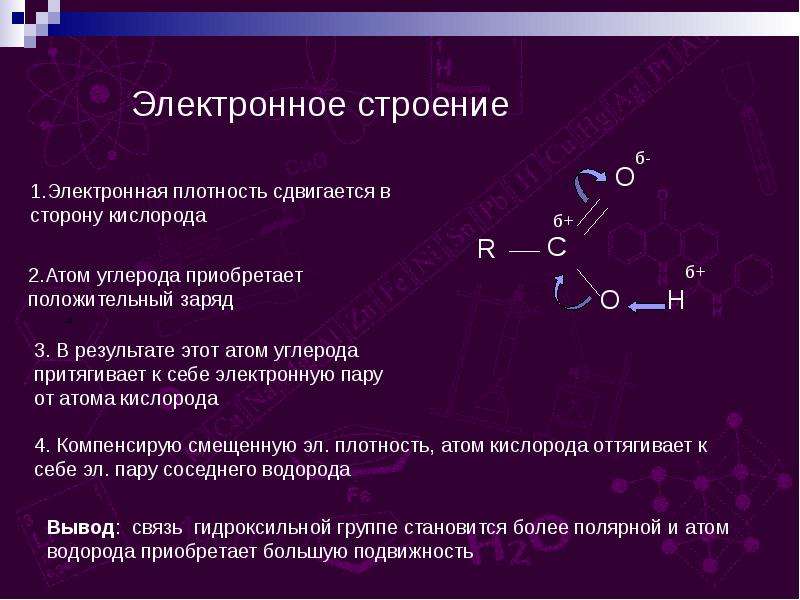 Электронная схема кислорода в химии