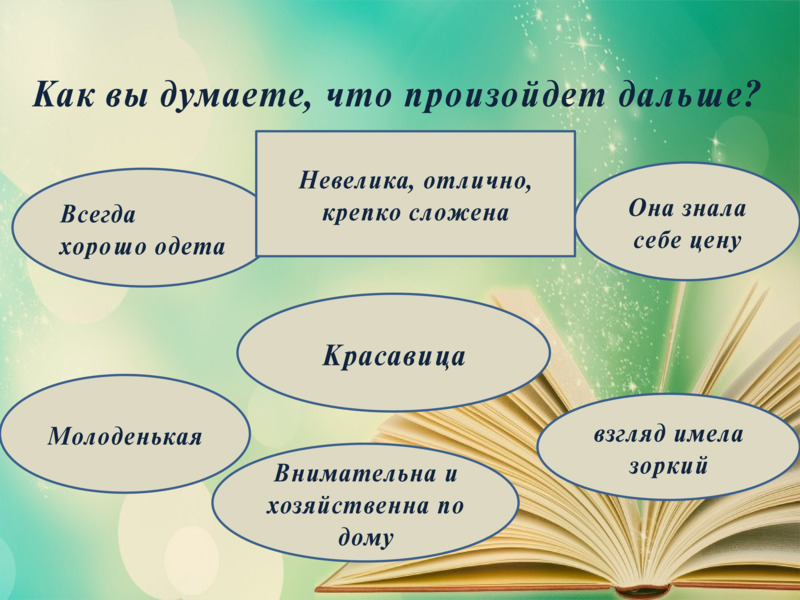 Презентация к уроку по рассказу А.И.Бунина Красавица, слайд №9