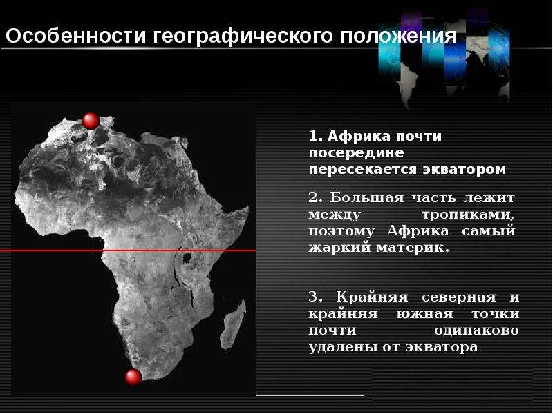 Каковы особенности географического положения африки. Особенности географического положения Африки. Африка посередине пересекается. Африка посередине пересекается экватором. Африку почти посередине пересекает.