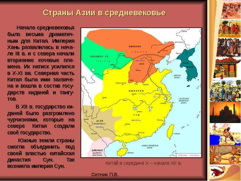 География в китае и индии в средние века презентация