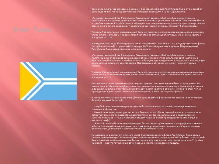 Флаги Республик России, слайд №19