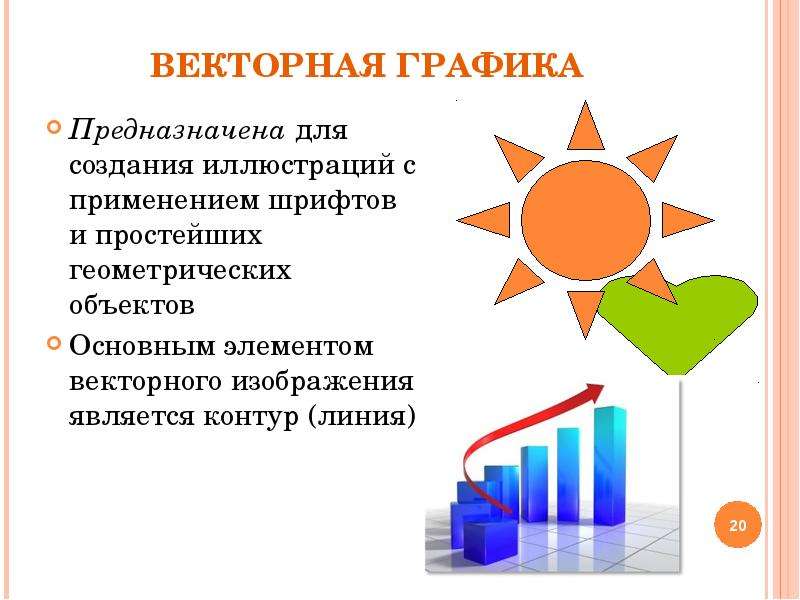 Основным элементом векторного изображения является