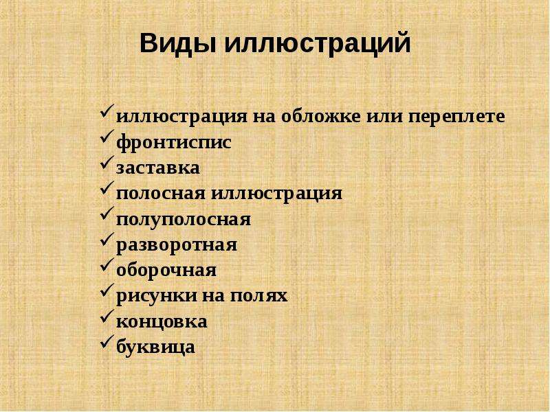 Виды иллюстраций. Виды иллюстраций в книге. Виды книжных иллюстраций. Виды иллюстраций в книге с примерами.