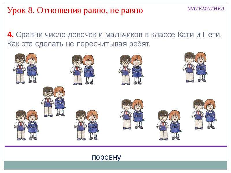 Сколько девочек и мальчиков. Отношение к уроку. Сравнение девочек и мальчиков. Занятие сколько в Моем классе девочек мальчиков. Математика 1 класс сравнение мальчики и девочки.