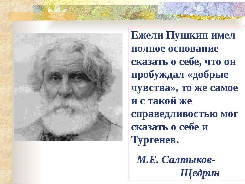 Имеем полное основание. Высказывания о Тургеневе. Высказывание о Тургеневе как о писателе. Фразы Тургенева.